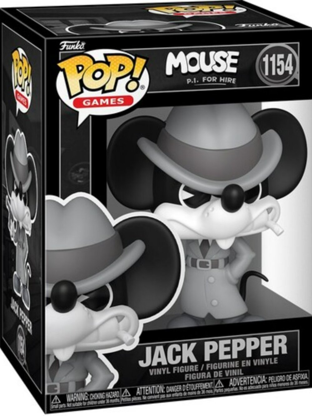 Funko POP! Games: Mouse P.I. For Hire - Jack Pepper #1154